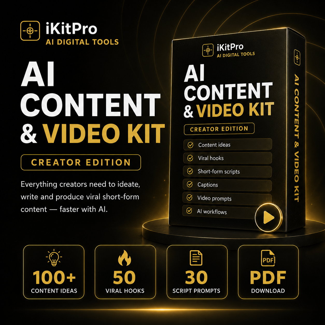 AI Content & Video Kit — Creator Edition